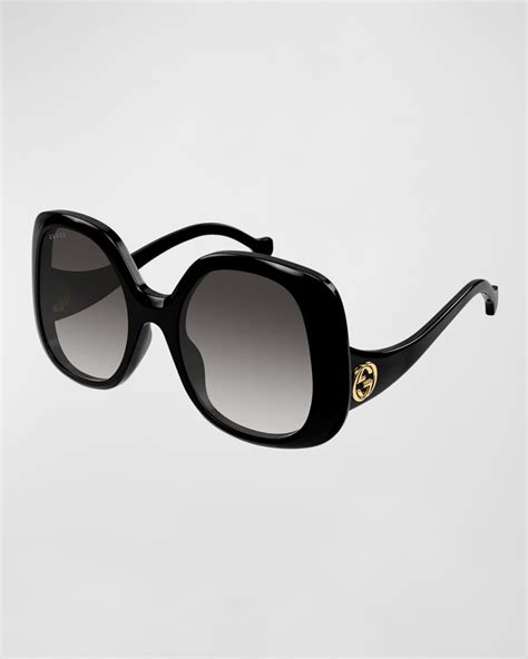 gucci gg 018400 glasses|gucci women's oversize round sunglasses.